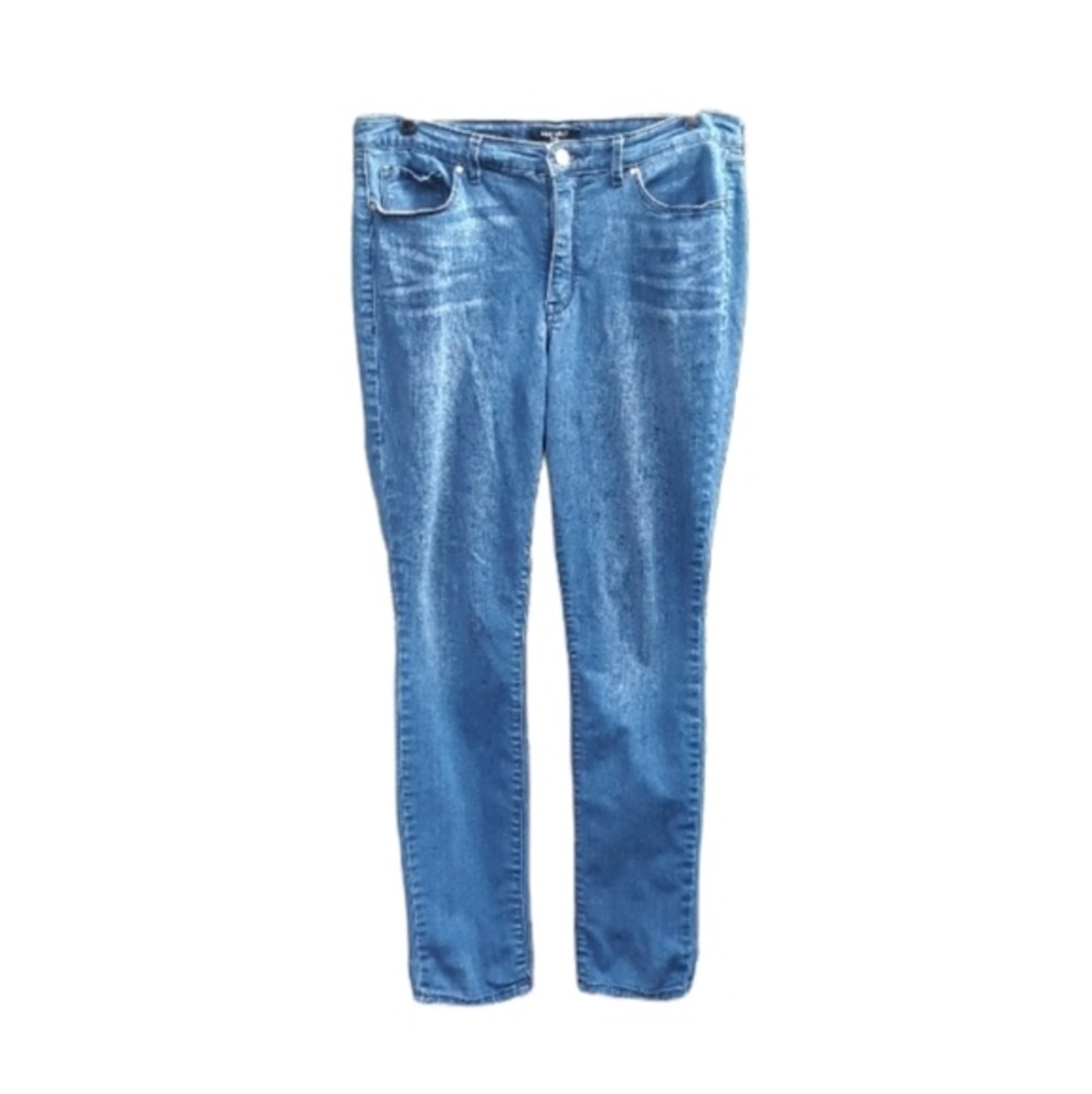 JONES NY HIGH RISE Y2K Straight CIGARETTE JEANS PANTS  SIZE 10